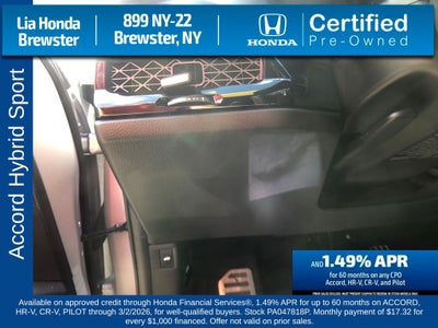 2023 Honda Accord Hybrid Sport