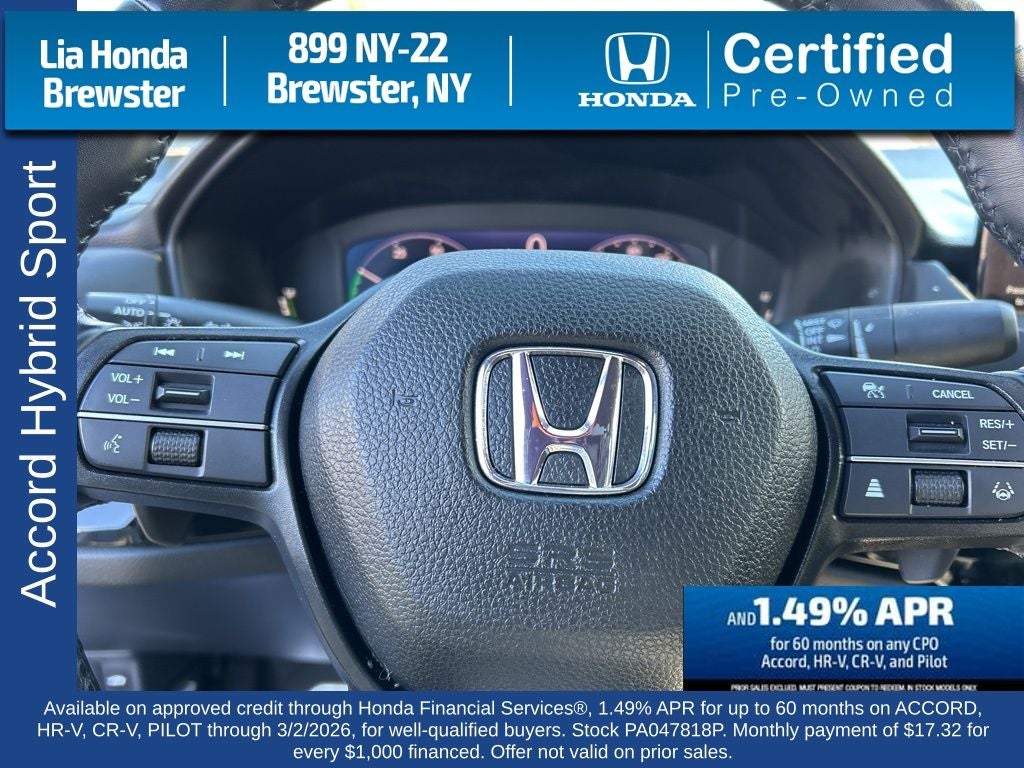 2023 Honda Accord Hybrid Sport