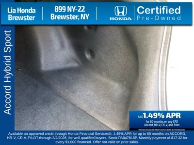 2023 Honda Accord Hybrid Sport