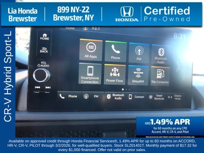 2025 Honda CR-V Hybrid Sport-L