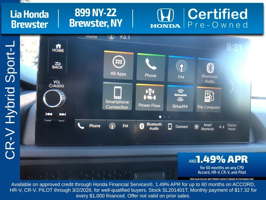 2025 Honda CR-V Hybrid Sport-L