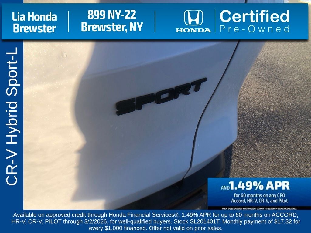 2025 Honda CR-V Hybrid Sport-L
