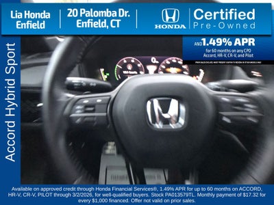 2023 Honda Accord Hybrid Sport