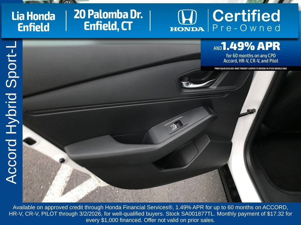 2025 Honda Accord Hybrid Sport-L