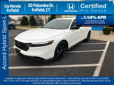 2025 Honda Accord Hybrid Sport-L