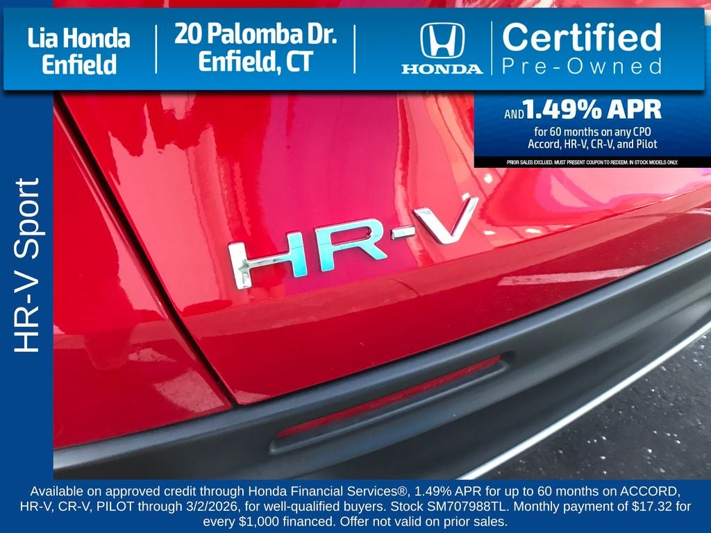 2025 Honda HR-V Sport