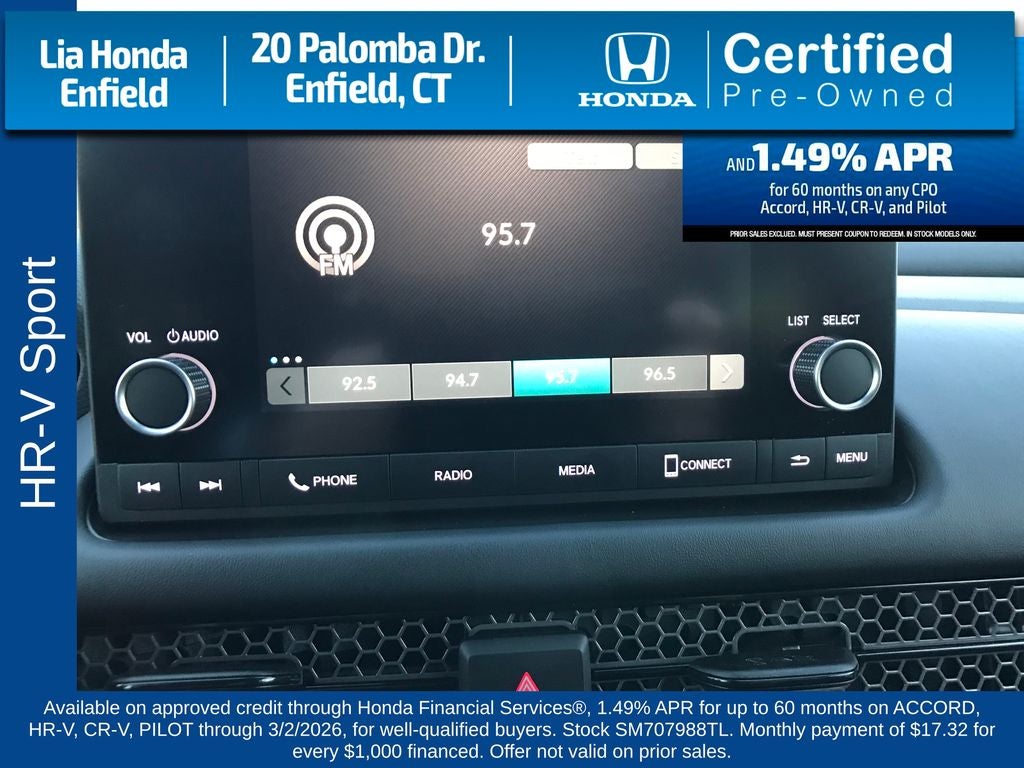 2025 Honda HR-V Sport
