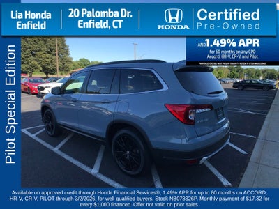 2022 Honda Pilot Special Edition