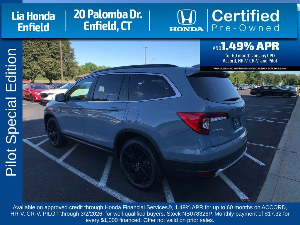 2022 Honda Pilot Special Edition