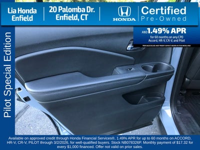 2022 Honda Pilot Special Edition