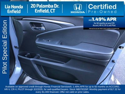 2022 Honda Pilot Special Edition