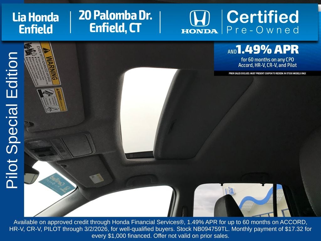 2022 Honda Pilot Special Edition