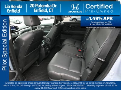 2022 Honda Pilot Special Edition