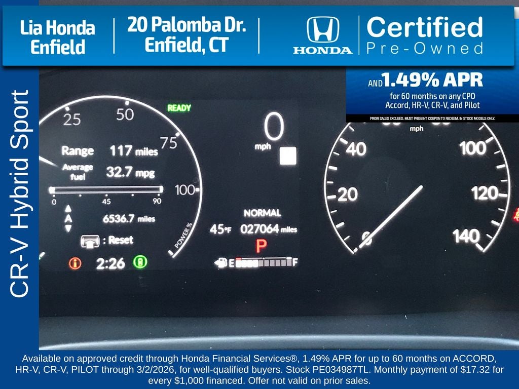 2023 Honda CR-V Hybrid Sport