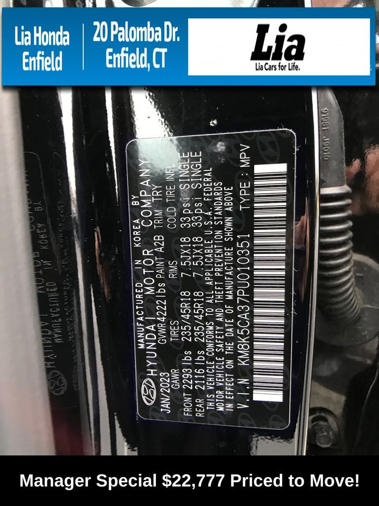 2023 Hyundai KONA Limited