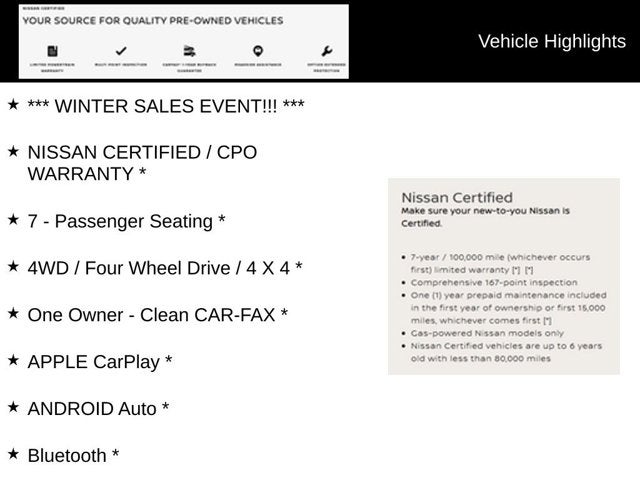 2025 Nissan Pathfinder SV
