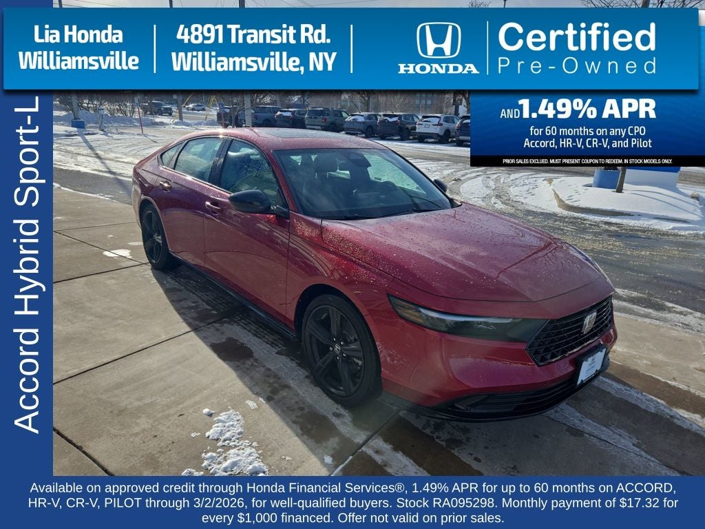 2024 Honda Accord Hybrid Sport-L