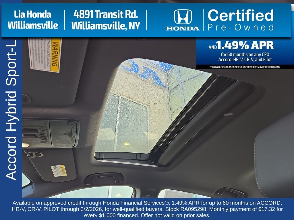 2024 Honda Accord Hybrid Sport-L