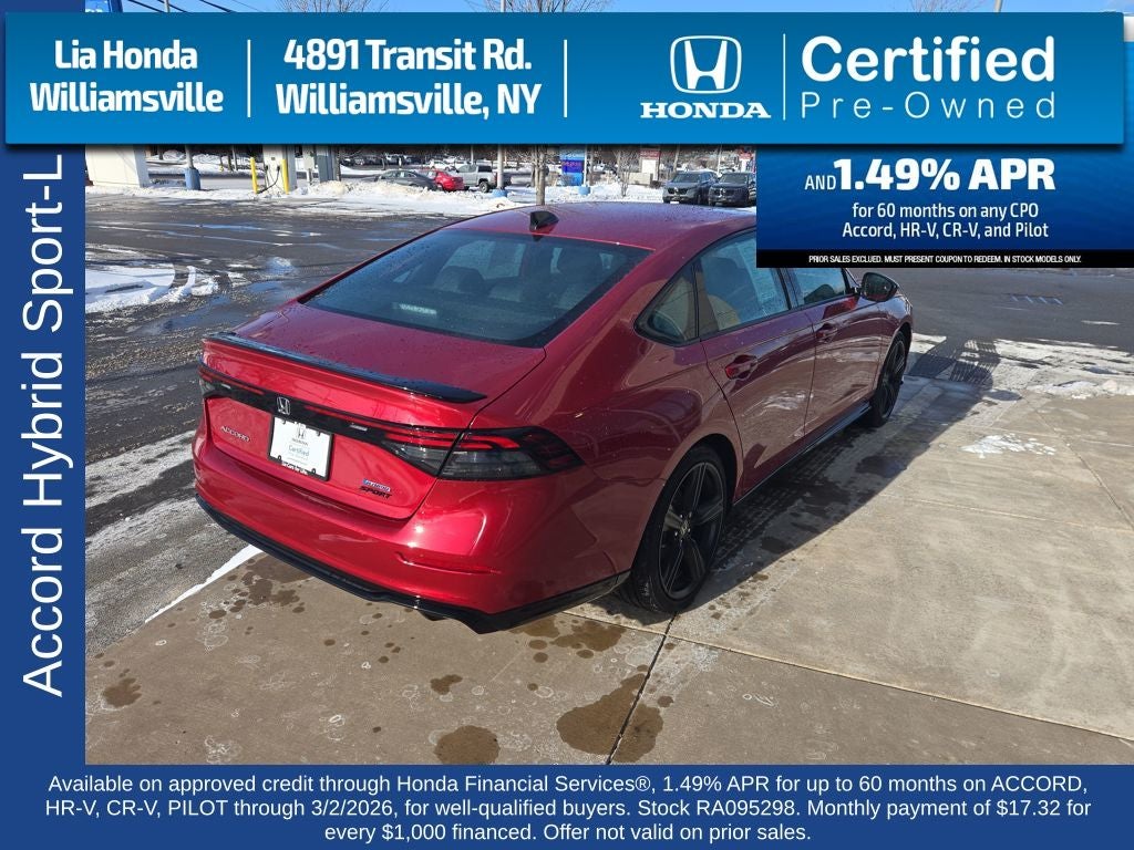 2024 Honda Accord Hybrid Sport-L