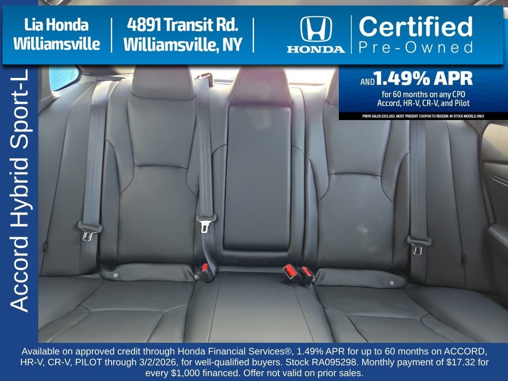 2024 Honda Accord Hybrid Sport-L