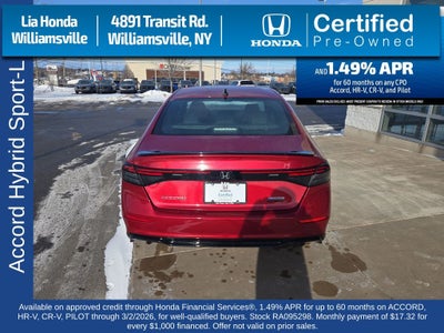 2024 Honda Accord Hybrid Sport-L