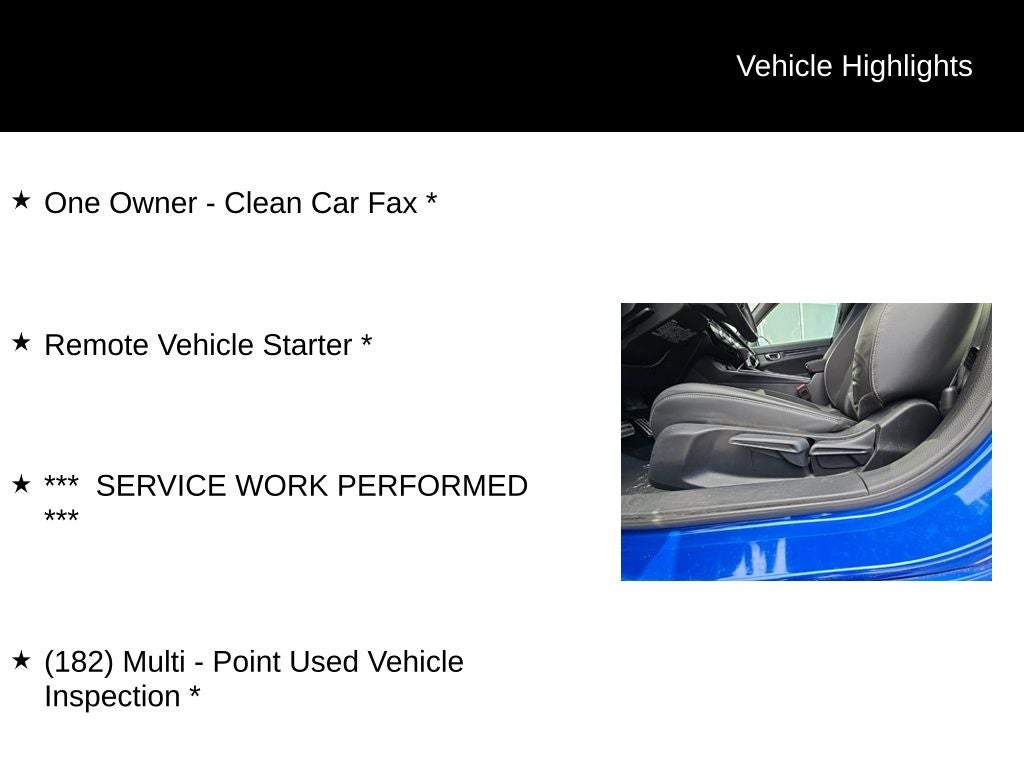 2024 Honda Civic Sport