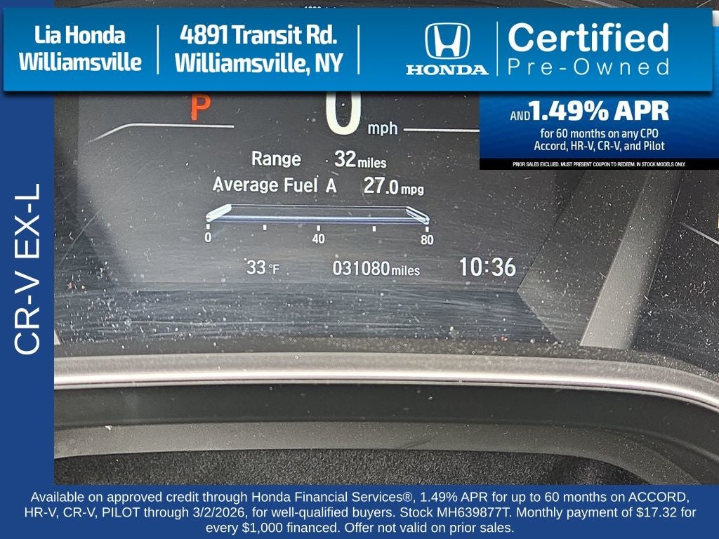 2021 Honda CR-V EX-L