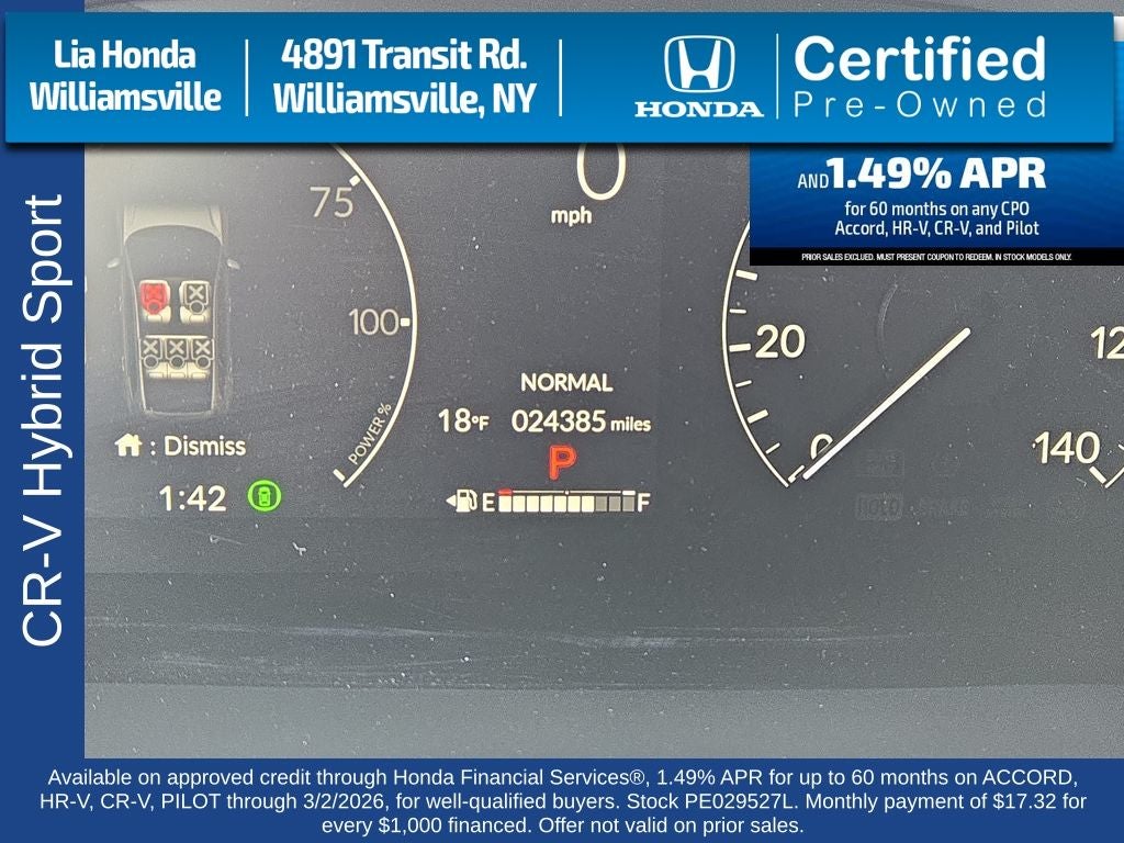 2023 Honda CR-V Hybrid Sport