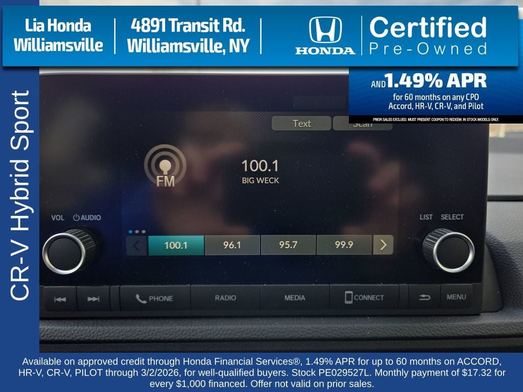 2023 Honda CR-V Hybrid Sport