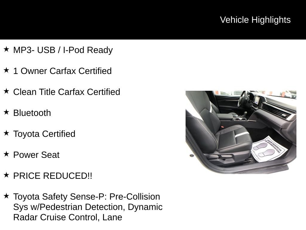 2025 Toyota Camry SE