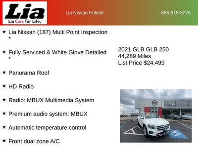 2021 Mercedes-Benz GLB GLB 250