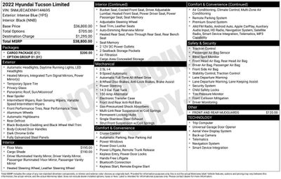 2022 Hyundai TUCSON Limited