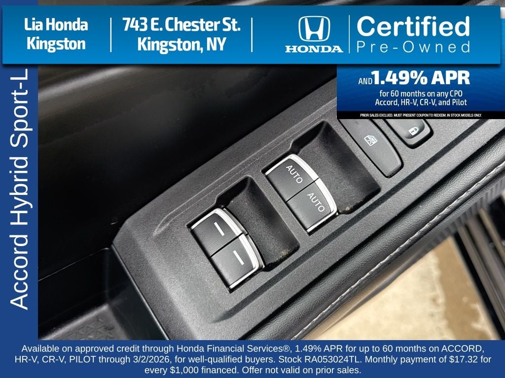 2024 Honda Accord Hybrid Sport-L