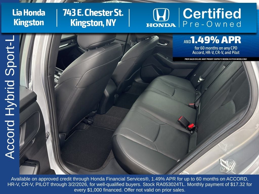 2024 Honda Accord Hybrid Sport-L