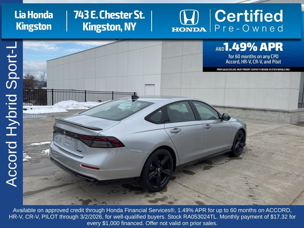 2024 Honda Accord Hybrid Sport-L