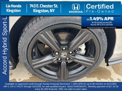 2024 Honda Accord Hybrid Sport-L