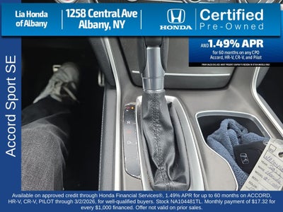 2022 Honda Accord Sport Special Edition