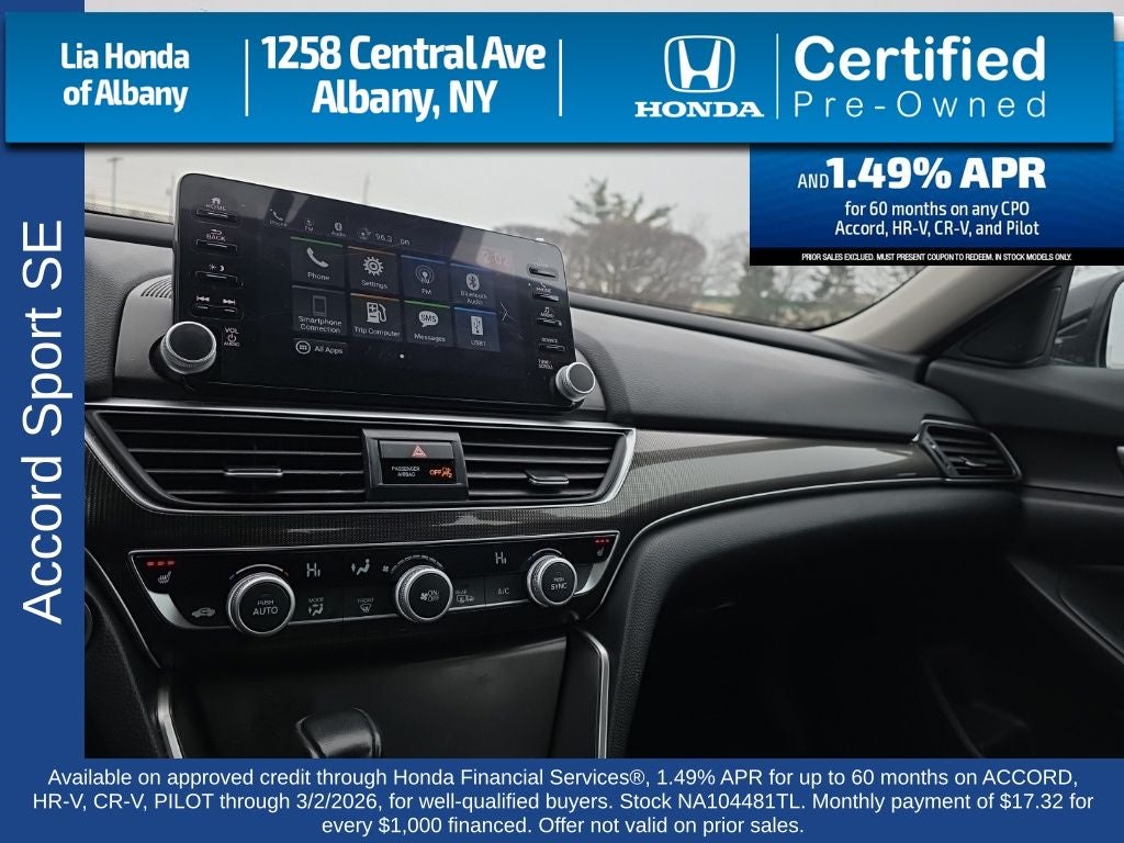 2022 Honda Accord Sport Special Edition