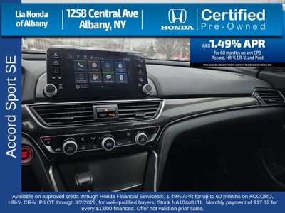 2022 Honda Accord Sport Special Edition