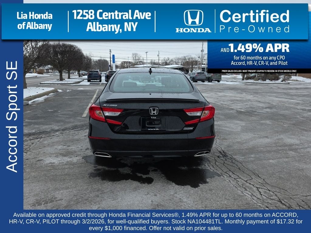 2022 Honda Accord Sport Special Edition