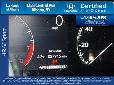2023 Honda HR-V Sport