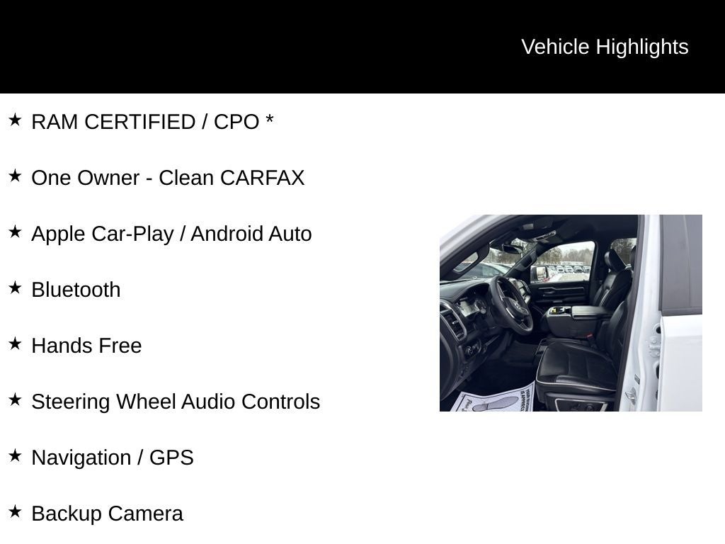 2025 RAM 1500 Laramie 4D Crew Cab