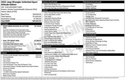 2022 Jeep Wrangler Unlimited Sport Altitude