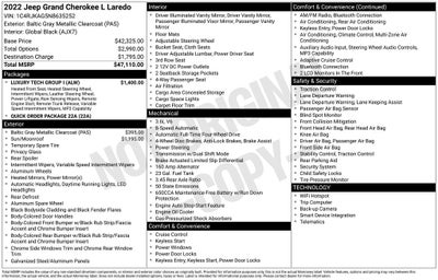 2022 Jeep Grand Cherokee L Laredo