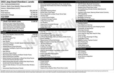 2022 Jeep Grand Cherokee L Laredo
