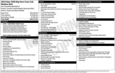 2024 RAM 2500 Big Horn
