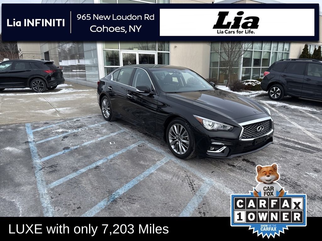 2023 INFINITI Q50 LUXE ***CERTIFIED***