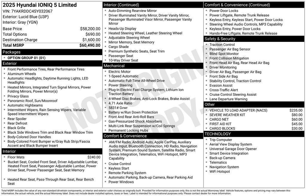 2025 Hyundai IONIQ 5 Limited