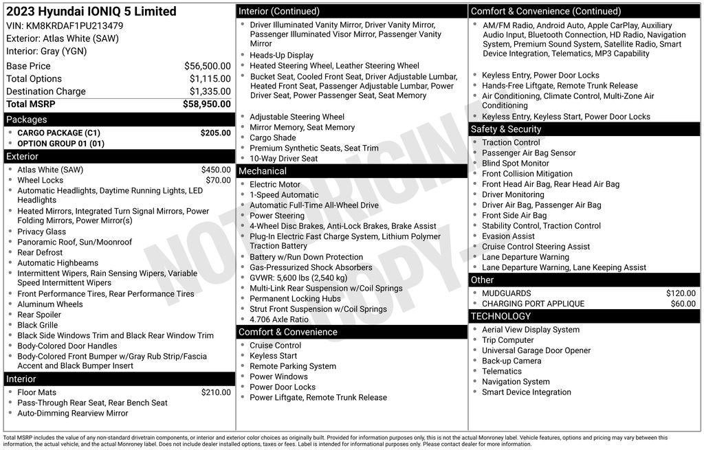 2023 Hyundai IONIQ 5 Limited