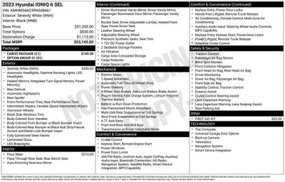 2023 Hyundai IONIQ 6 SEL